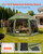 Pop up Gazebo Screen Tent, 13 x 13 ft, 13-Sided Spherical Camping Canopy Tent with Removable Top &  E415-TMZPQXK13M13G8V48001V0