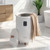 20 L Large Blanket and Towel Warmer with 3 Heat Levels for Bathroom-White B593-ES10468US