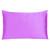 Violet Dreamy Set Of 2 Silky Satin Queen Pillowcases N270-387895