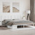  Metal Bed Frame without Mattress with Headboard White 76"x79.9 A949-355616