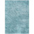 10' X 14' Teal Abstract Washable Non Skid Indoor Outdoor Area Rug N270-562010