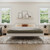 King Size Solid Hardwood Victorian Style White Platform Bed Q280-KNGWHIT23599