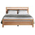 Queen Modern Farmhouse Solid Wood Platform Bed Frame with Headboard Footboard Q280-LSWPB4792583614