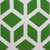 20" X 7" X 20" Transitional Green And White Pillow Cover With Poly Insert N270-334134