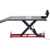 Motorcycle Lift Table, 1500 lbs Capacity, Electric Hydraulic Pump with Scissor Lift Jack, Wheel Cho E415-MTCDXSJT150085QA8001V1