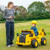 12V Caterpillar Licensed Kids Ride on Dump Truck with Tiltable Bump Bed-Yellow B593-TQ10209US