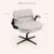 Criss Cross Chair with Flip-up Arms Ergonomic Office Desk Chair with Adjustable Height Wide Backres B593-CB11172