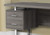 24" Taupe and Silver Computer Desk With Three Drawers N270-333368