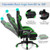 Adjustable Gaming Chair with Footrest for Home Office-Blue B593-HW67570