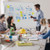 48 x 36 Inches Rolling Double-Sided Whiteboard with Magnetic Surface-White - Color: White D681-CB10214WH