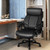 Big & Tall 400lb PU Leather Massage Office Chair-Black B593-HW65238