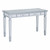47" Silver Mirrored Writing Desk With Two Drawers N270-402053