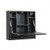 Wall-Mount Floating Desk Foldable Space Saving Laptop Workstation Black - Color: Black D681-CB10278DK