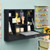 Wall-Mount Floating Desk Foldable Space Saving Laptop Workstation Black - Color: Black D681-CB10278DK