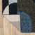 7' X 10' Blue and Gray Geometric Power Loom Area Rug N270-510807