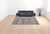 9' X 12' Silver Wool Striped Hand Knotted Area Rug N270-513865