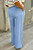 Beau Blue Casual Wide Slit Leg High Waist Loose Plus Size Jeans T543-8798844944626