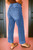 Sky Blue Cropped High Rise Wide Leg Jeans T543-8783339290866