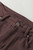 Coffee Loose Straight High Waist Solid Color Jeans T543-8786245976306
