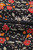 Black Strawberry Aesthetic Floral Puff Sleeve Shirt T543-8786252464370