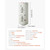  30 Gallon Electric Tank Water Heater, 5000W Point-of-Use Hot Water Heater with LED Display, Knob C E415-CSSRSQ30GALX5CNFK001V4