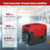 140 Pints Commercial Dehumidifier with Pump and Drain Hose-Red - Color: Red D681-FP10951US-RE