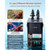 396GPH Canister Filter, 4-Stage External Aquarium Filter with Powerful Pump, Water Circulation Clea E415-SZXGLQ1500LH9EU68001V1