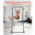 Yoga Stand Frame, Max 440.9 lbs Load Swing Stand, Triangular Structure Yoga Aerial Rig, Aerial Silk E415-KJW46INCH102JG8FP001V0