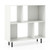 Open Shelf Bookcase with 4 Compartments-Black B593-JV12172