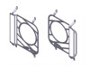 Safety Devices Round Style Front Lamp Guard Pair for Defender - DA3806