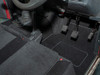 Britpart Black LT77 Defender 90 Carpet Set Without Rear Seats