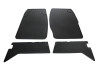 Allmakes 4x4 RHD Rubber Floor Mat Set for Discovery 1 - STC8188AB