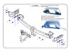 Tow Trust Fixed Swan Neck Tow Bar for E Pace - TLAN8SN