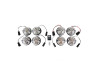 Wipac Defender and Series LED Clear Side Light Kit - GL1191