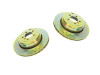 Terrafirma Range Rover L322 365mm Rear Drilled and Grooved Discs - LR031846CDG