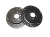 EBC Discovery 3 4.4 V8, 4 and Range Rover Sport Rear Drilled And Grooved Brake Disc Set - SDB000646