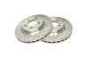 Terrafirma Drilled and Grooved Rear Brake Disc Set 325mm for Discovery 5 - LR161897