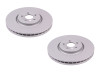 ATE Coated Front Brake Disc Set for Velar - LR090685