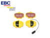 EBC Yellowstuff Rear Brake Pads With Sensor (SFP500200) - DA4850