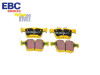 EBC Yellowstuff Evoque and Discovery Sport Rear Brake Pads (LR061385) - DA4905