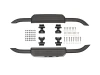 Terrafirma Style Fixed Black Side Steps for New Defender 90 - VPLEP0524