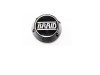 Braid Winrace Satin Black Alloy Wheel Centre Caps - TF160CC