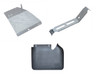 Discovery 2 Rear Right Hand Galvanised Mud Flap Kit