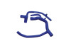 Britpart Td5 Silicone Hose Kit for Discovery 2 - DA3388
