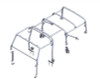 Safety Devices Defender 110 Soft Top 10 Point Roll Cage - RBL3107SSS