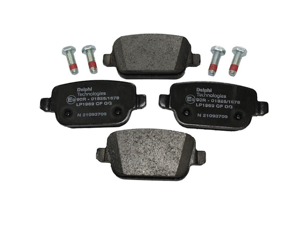 Delphi Freelander 2 Rear Brake Pad Set - LR134697