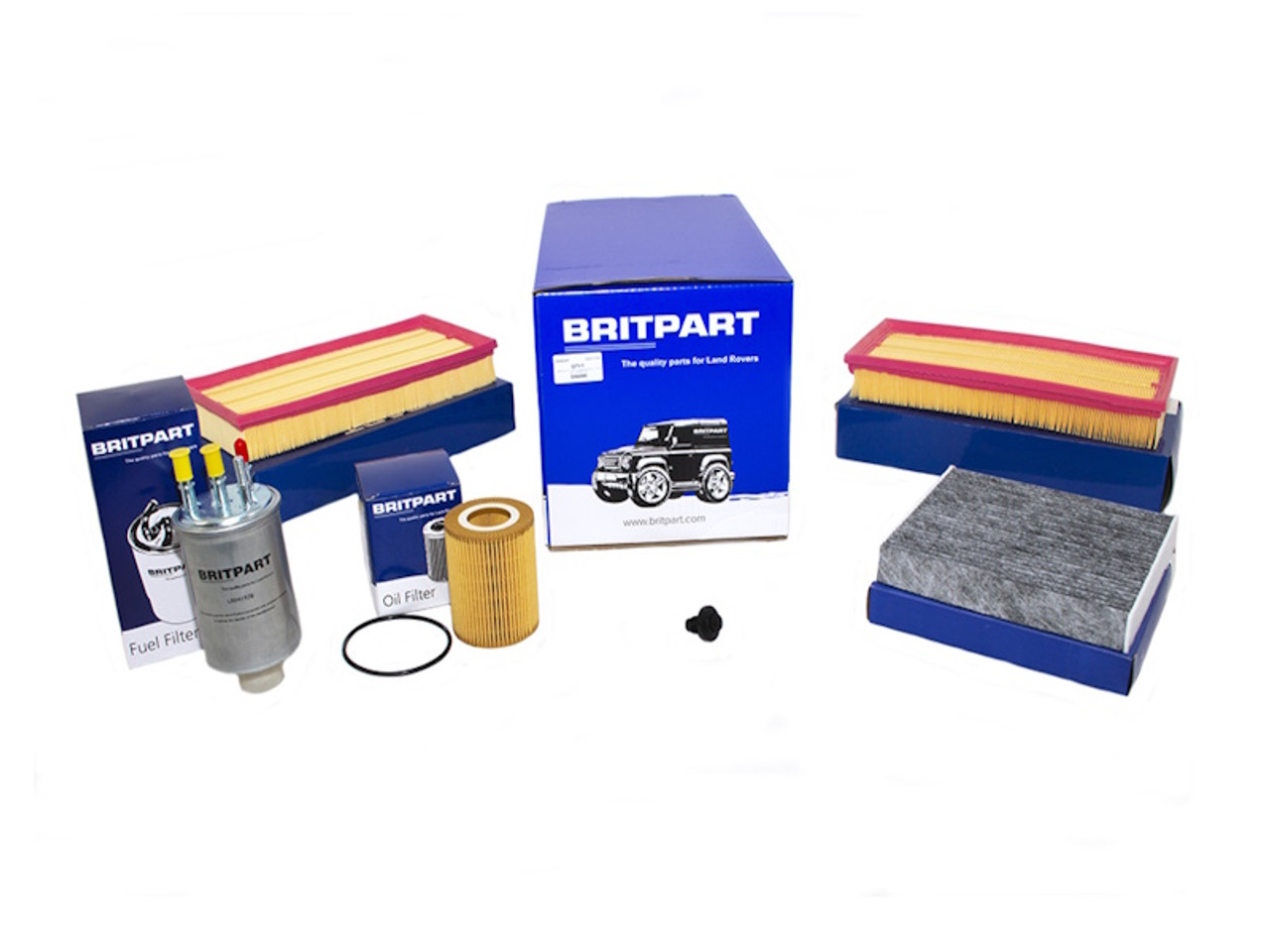 Britpart Range Rover L405 and L494 and Discovery 5 3.0 V6 Diesel Filter Kit - DA6095