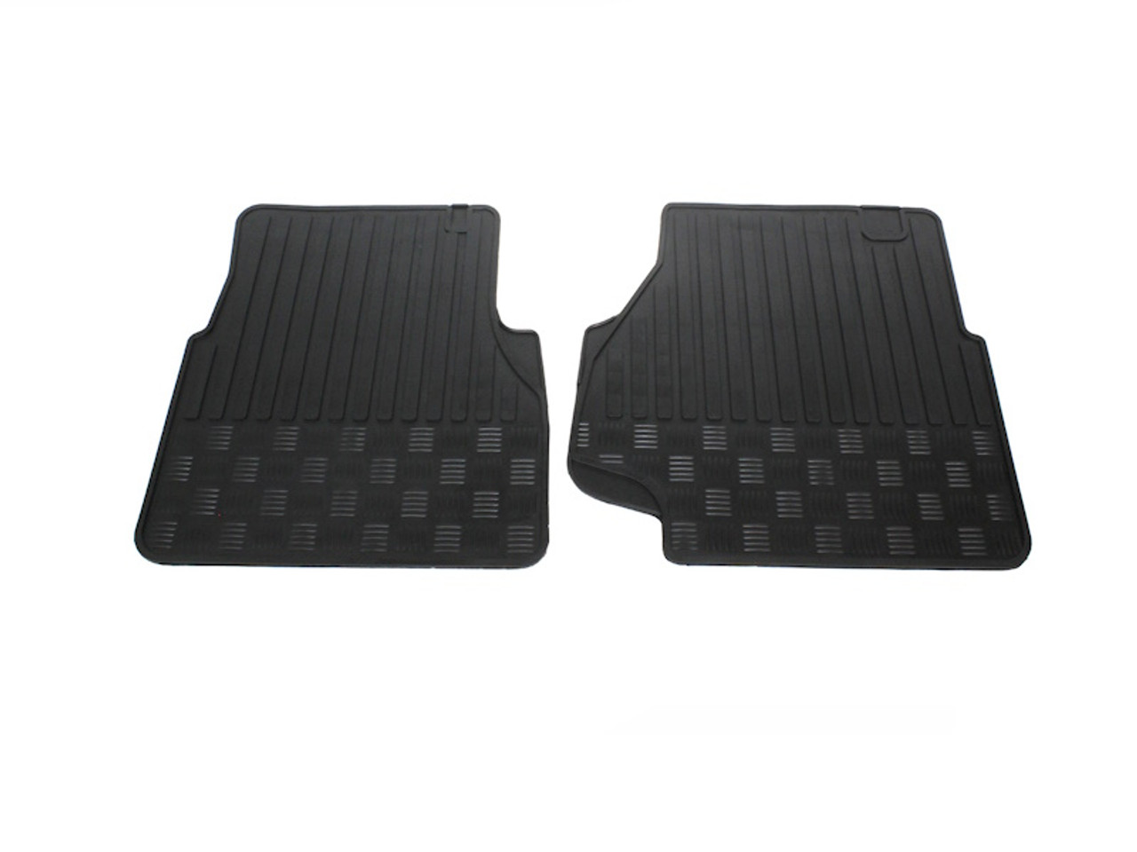 Allmakes 4x4 Defender Front Rubber Floor Mat Set - VPLDS0676