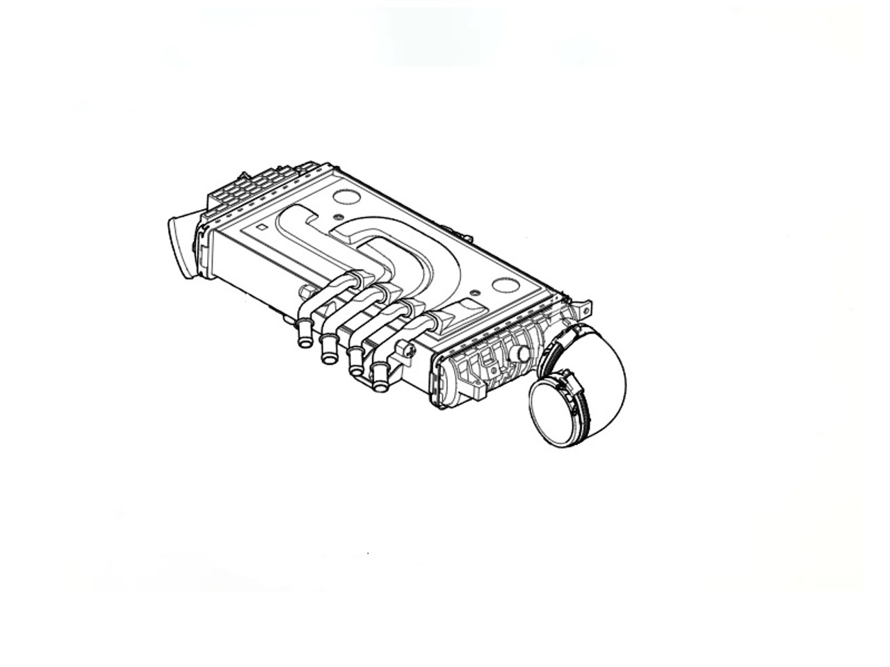 Genuine Range Rover, Defender, Velar and Discovery 5 3.0 Diesel Air Charge Intercooler - LR146547