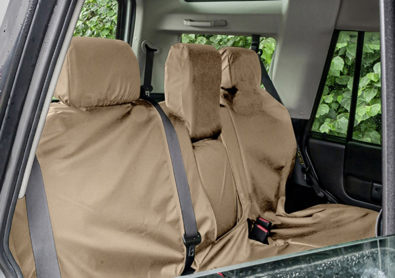 Britpart Discovery 2 Sand Waterproof Rear Seat Covers - DA3663SAND